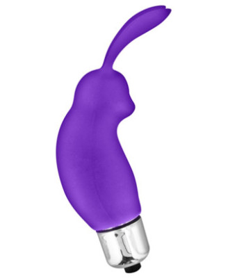Stimulateur de clitoris vibrant violet rabbit 